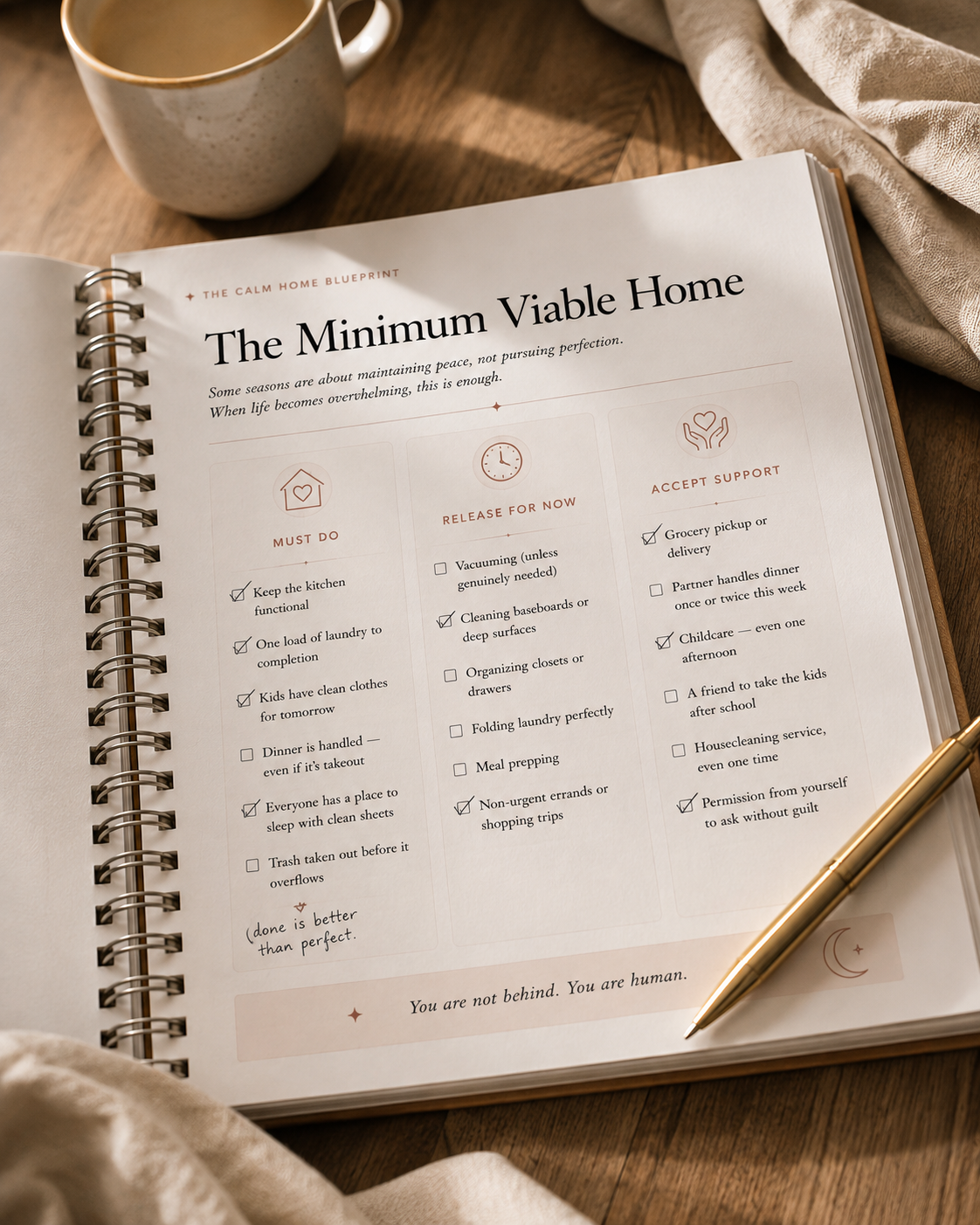 The Calm Home Blueprint